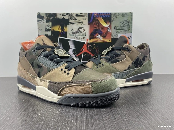 Cheap LUCY NewStyle Jordan3 Patchwork Camo DO1830- 3835 1014
